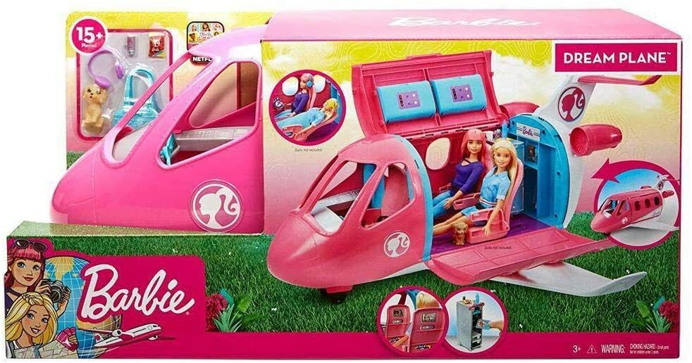 barbie dream plane aereo avion aviòn aeroplano flugzeug playset sogni toys GDG76