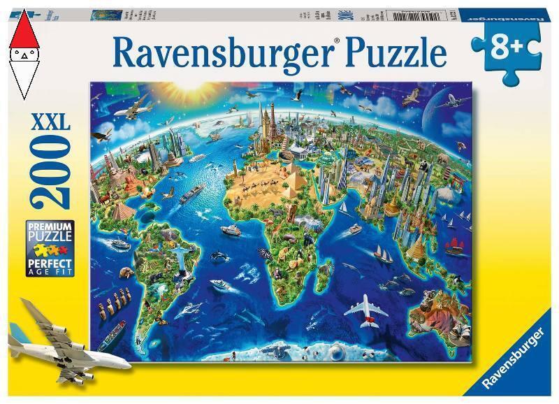 PUZZLE RAVENSBURGER PUZZLE 200 PZ VISTA DALL ALTO