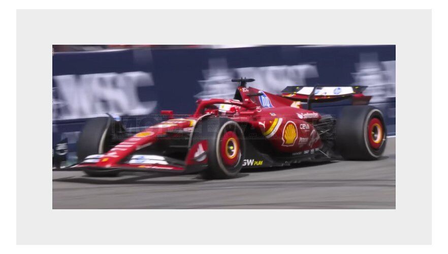 BURAGO BU36844-L-IMOLA FERRARI F1 SF-24 TEAM SCUDERIA FERRARI N 16 4th IMOLA GP