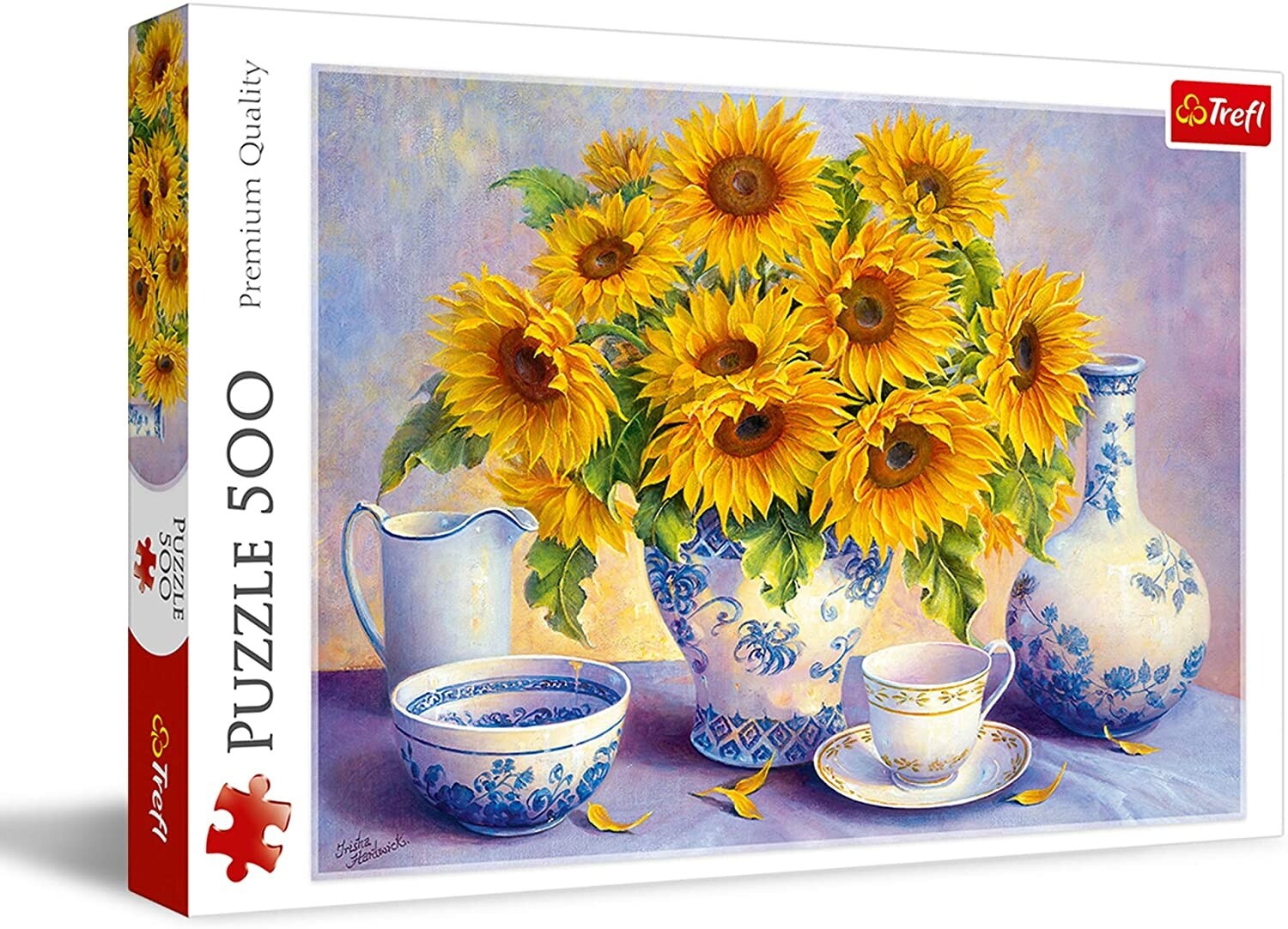 TREFL, Puzzle 500 Pezzi Girasoli, ,  TRF37293