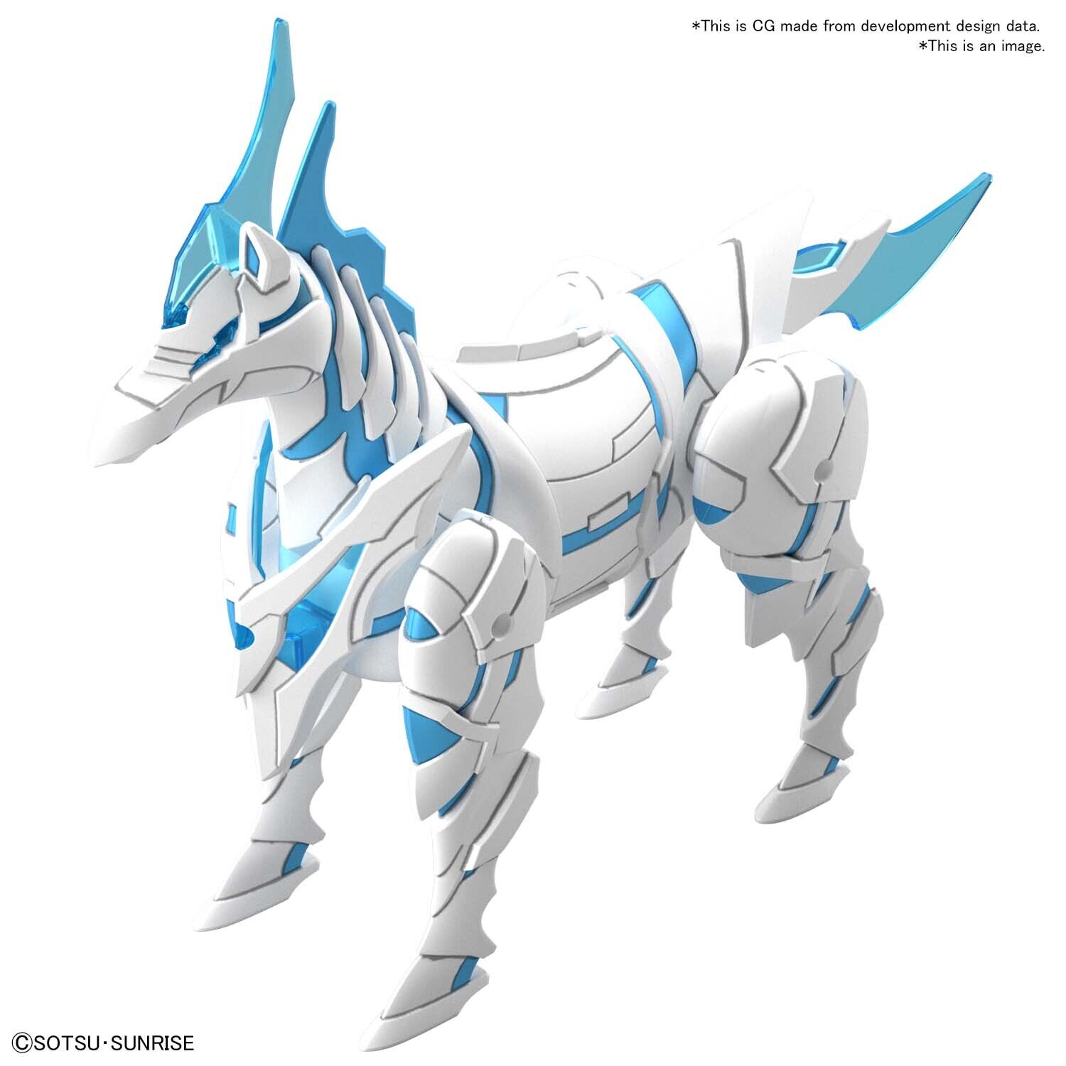 SDW Heroes War Horse Knight World Ver. GUNPLA Model Kit BANDAI