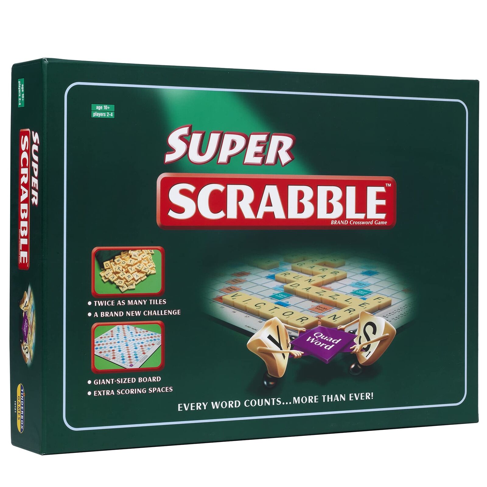 Super Scrabble: twice as many tiles and a giant-sized board   Classic Games   Fo