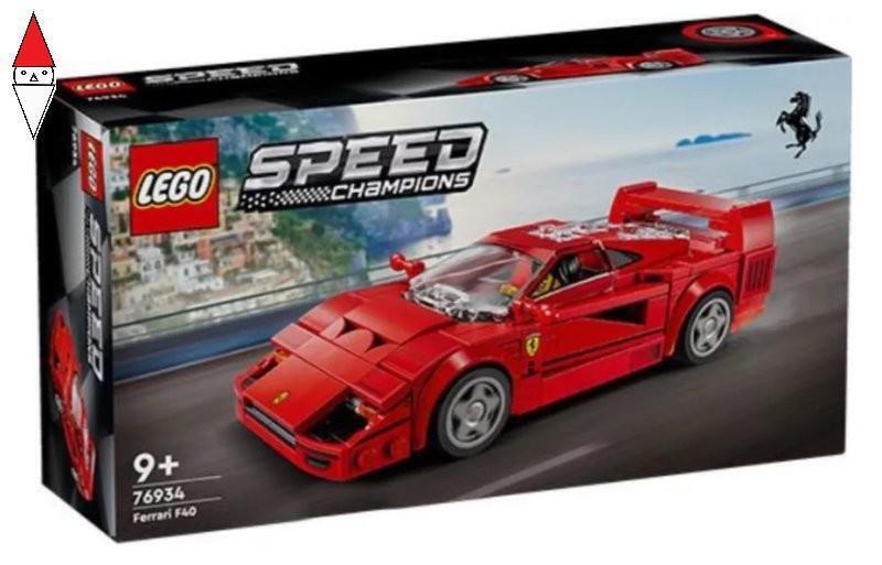 COSTRUZIONE LEGO SUPERCAR FERRARI F40