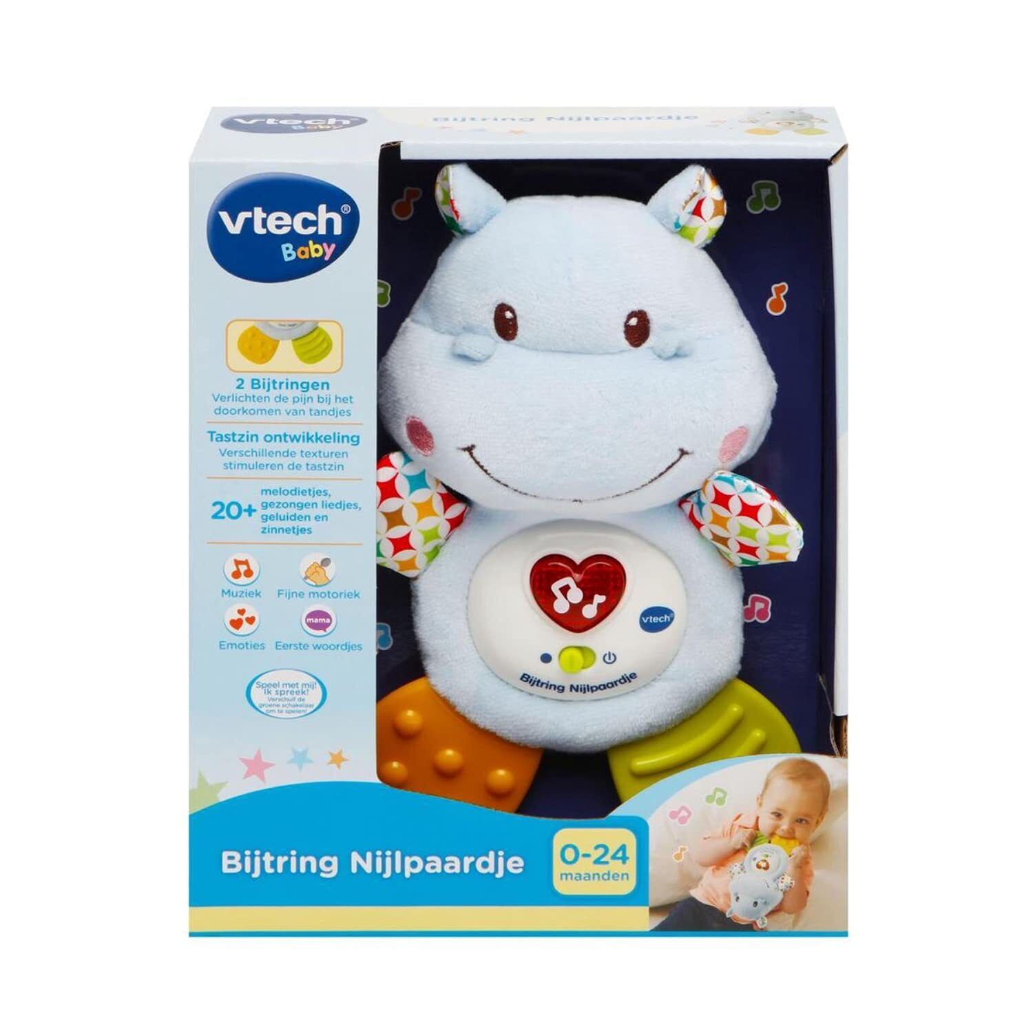 Vtech 80-502523 Teething Ring Hippo (in Dutch)