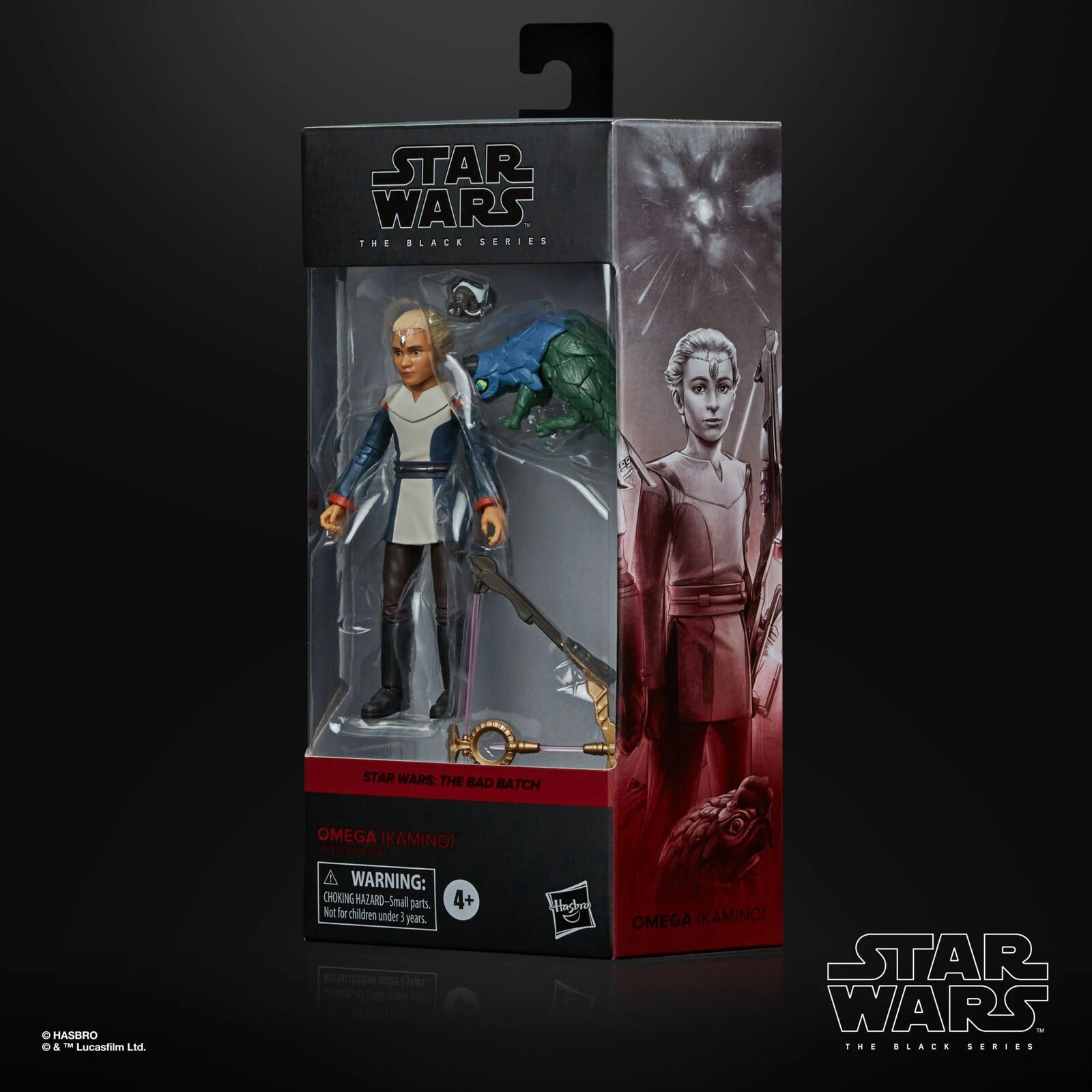 Star Wars The Bad Batch Omega (Kamino) Black Series Action Figure HASBRO
