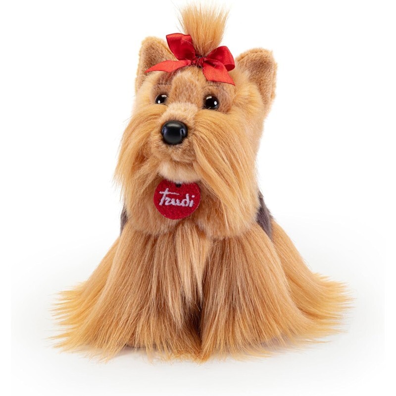 Trudi - Yorkshire Willy Peluche ideale come regalo di compleanno, Natale e altre