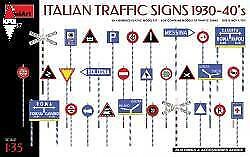 MINI ART 1/35 ITALIAN TRAFFIC SIGNS 1930-40 S