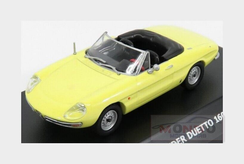 1:43 Maxicar Alfa Romeo Duetto 1600 Spider 1966 Yellow MAXI10153 Modellino