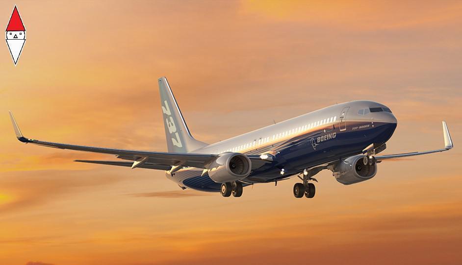 REVELL MODEL SET BOEING 737-800