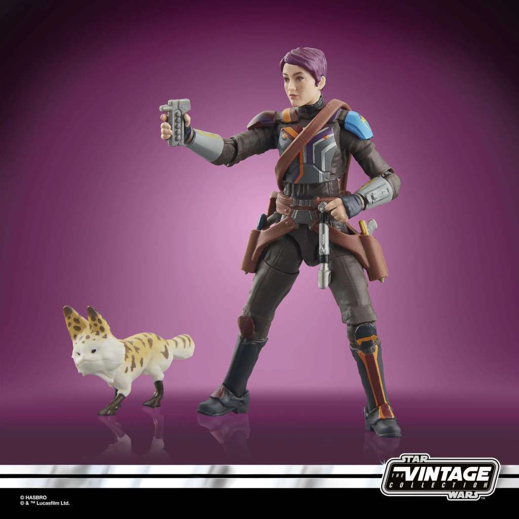 Star Wars Ahsoka Vintage Sabine Wren Action Figure HASBRO