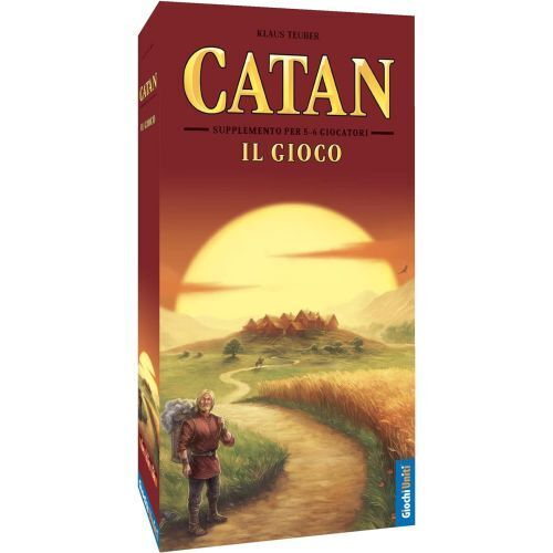 Giochi Uniti GU742 Catan 5-6  Edizione Eco 2022 (Ed. Italiana)