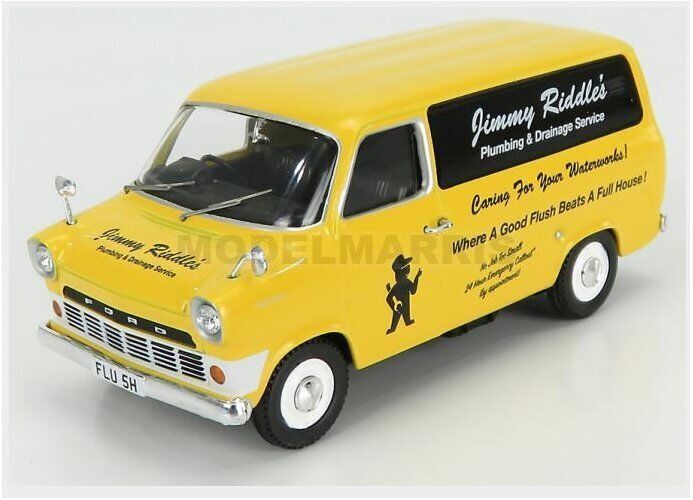 CORGI CC02727 FORD ENGLAND - TRANSIT MKI VAN JIMMY RIDDLES 1970 - YELLOW - 1/43