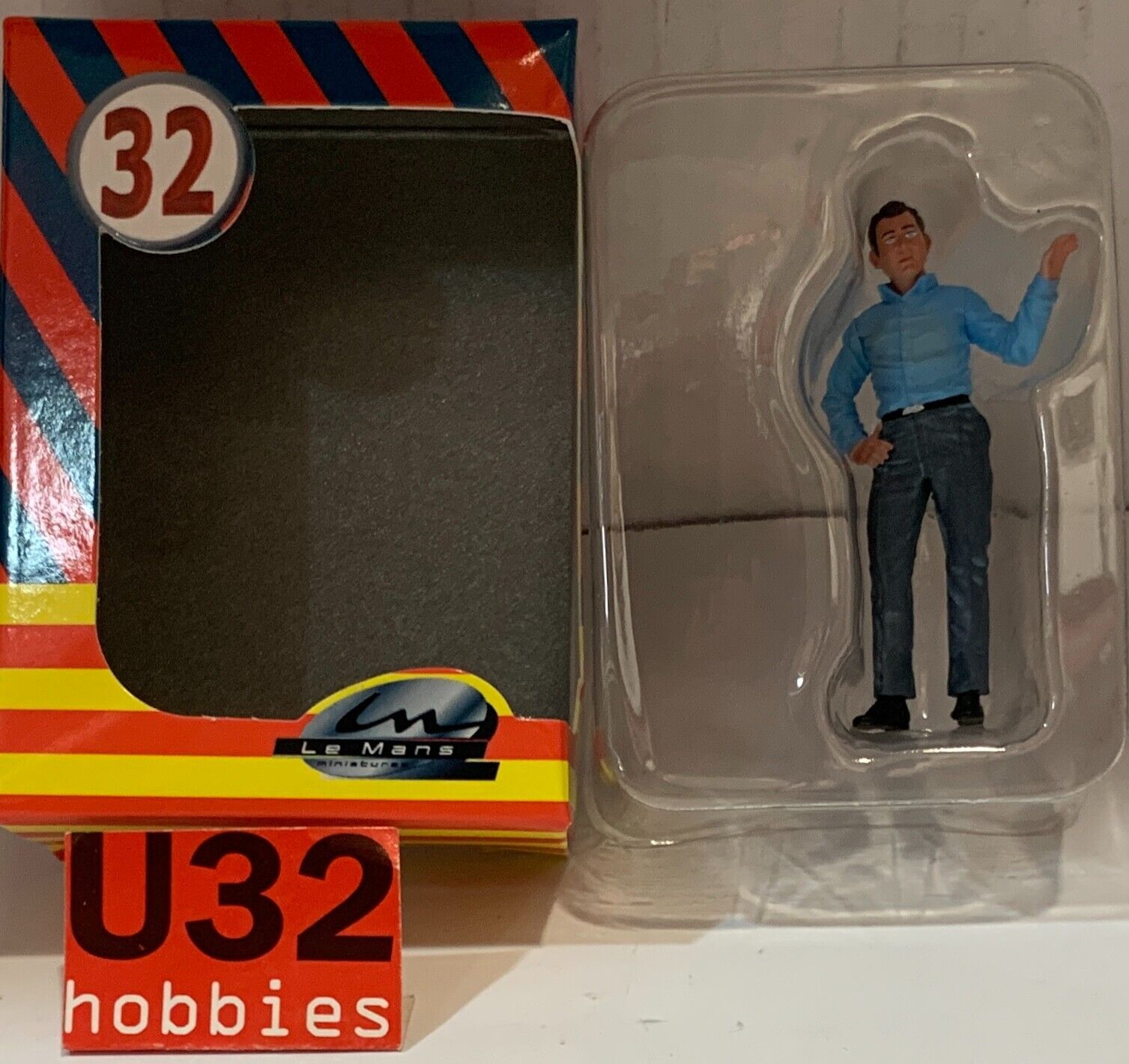 Lemans miniatures FLM13272-P1 Figura Mr.Carrol Shelby 1966