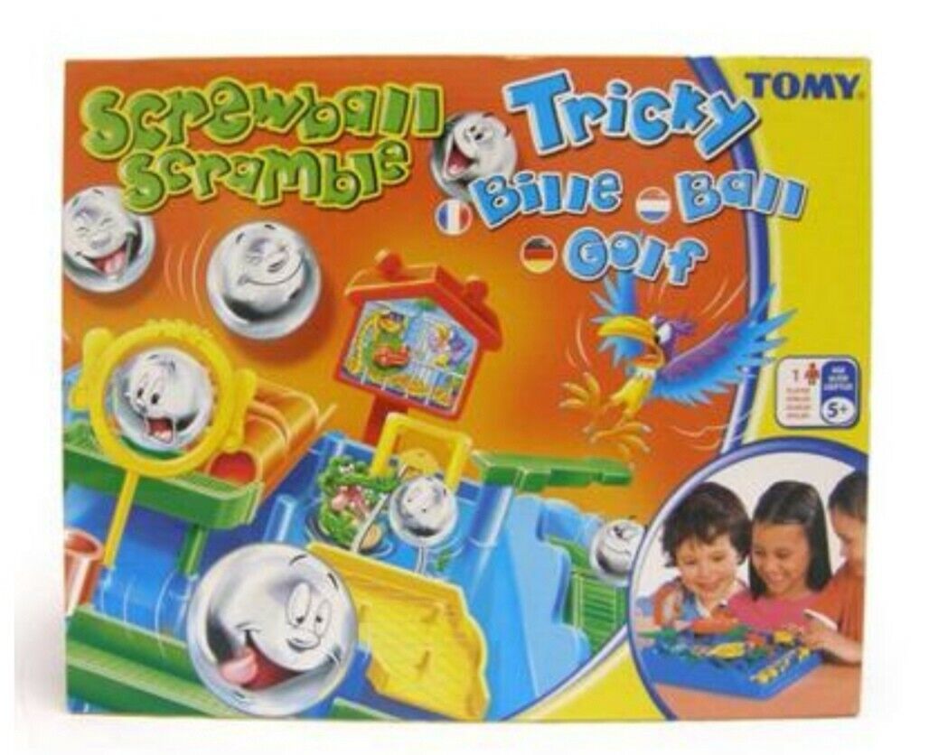 SCREWBALL SCRAMBLE - TRICKY BILLE BALL GOLF TOMY - L'ALLEGRA GIMCANA TRANELLONE