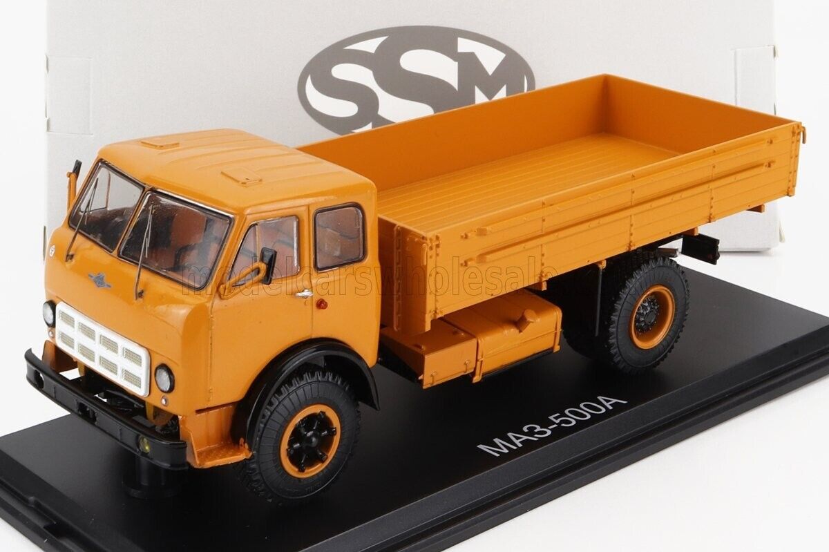 MAZ - 500A TRUCK 2-ASSI 1958 - OCHRE - 1/43