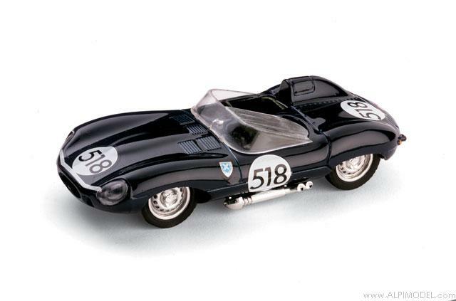 Jaguar D Type Mille Miglia 1957 1:43 BRUMM R146