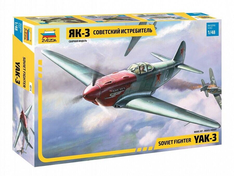 ZVEZDA - 1/48 YAK-3 Soviet Fighter