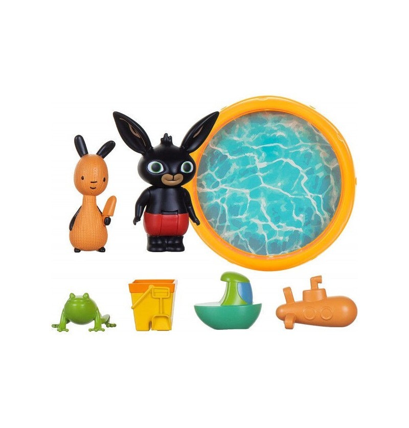 Bing playset tutti in piscina con 5 accessori