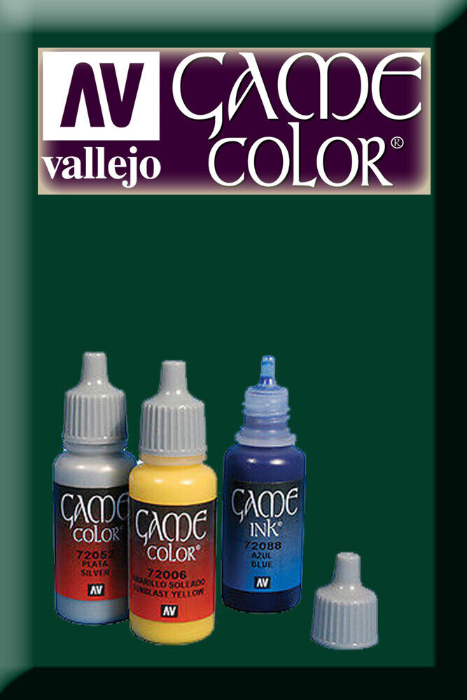 Game Color Dark Green 72028 Acrylic Paint VALLEJO
