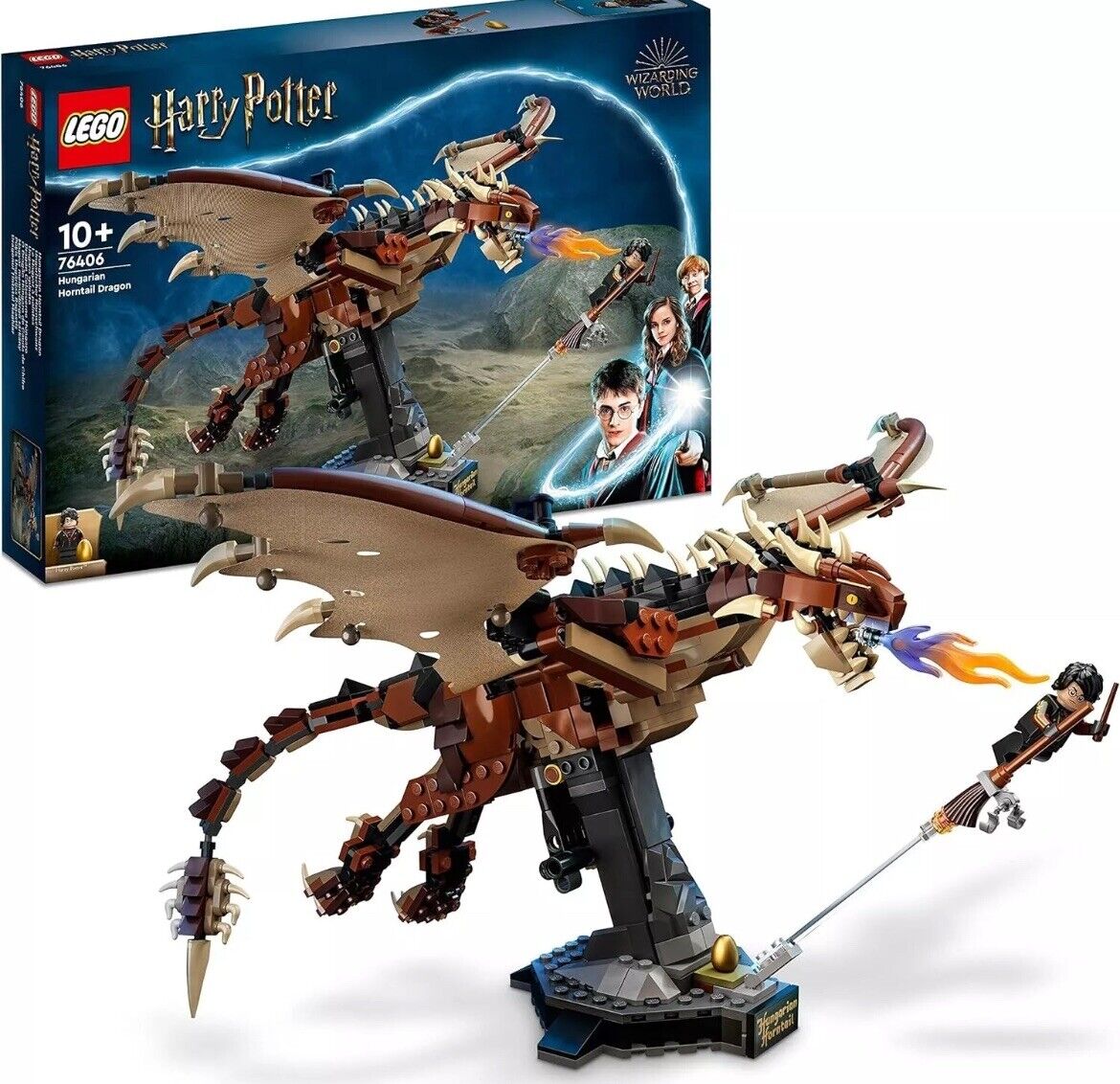 LEGO UNGARO SPINATO HARRY POTTER 76406 NUOVO