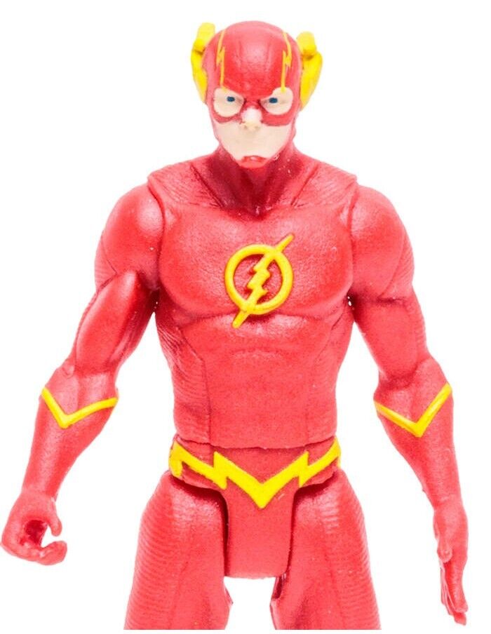 MCFARLANE DC PAGE PUNCHERS THE FLASH MINI ACTION FIGURE + COMICS NEW
