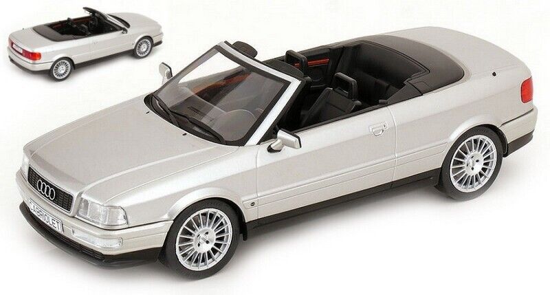Audi 80 Cabrio 1991 Silver 1:18 MCG MCG18373