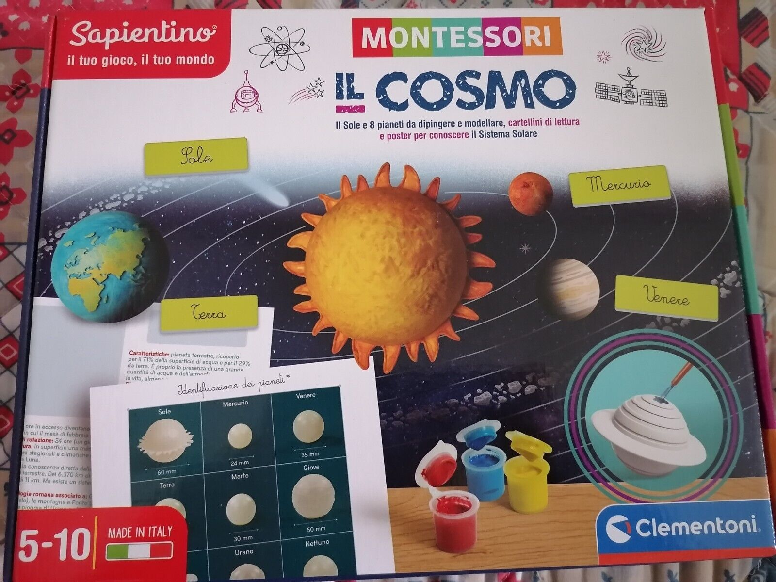CLEMENTONI 16359 SAPIENTINO MONTESSORI IL COSMO