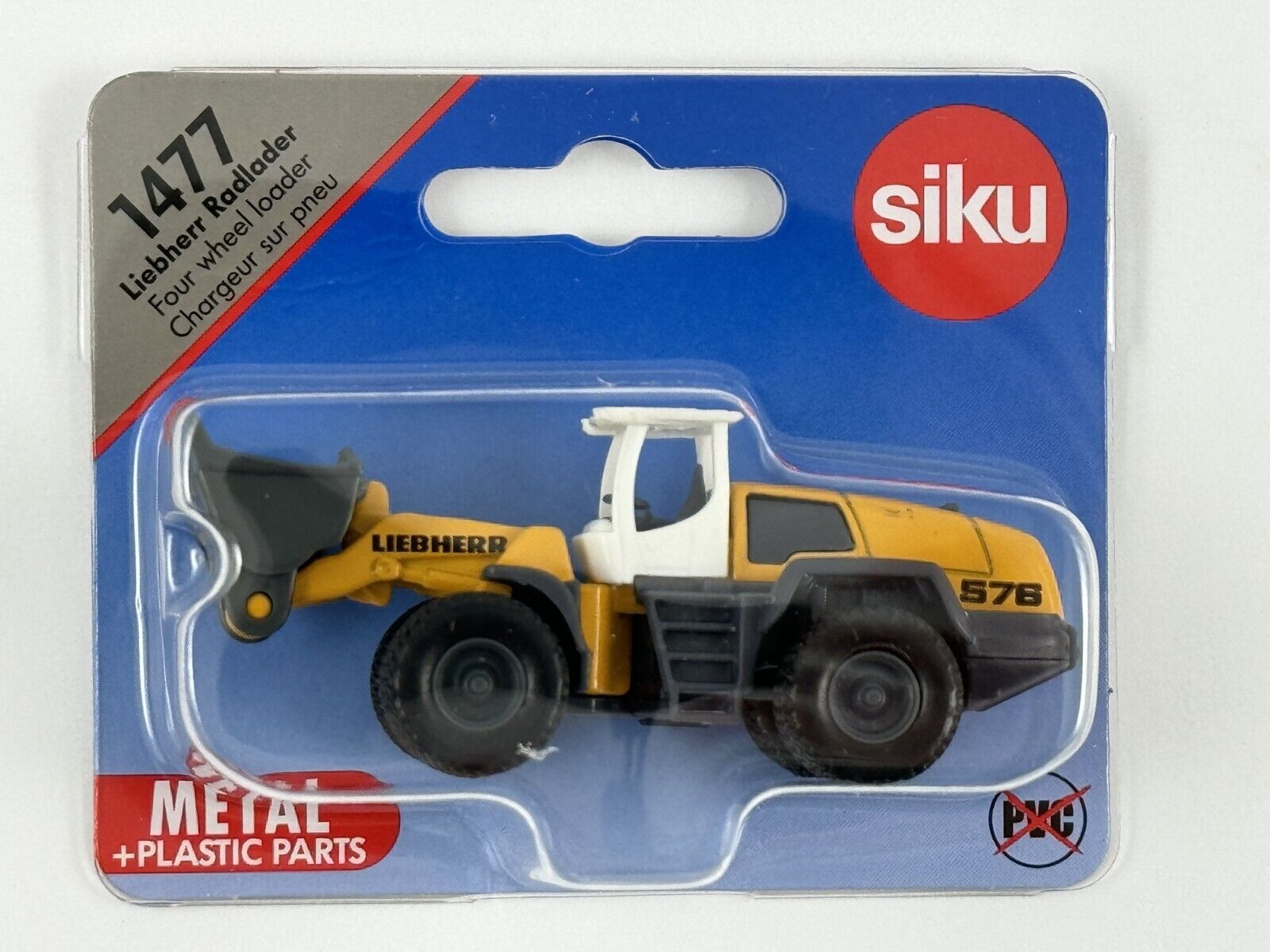 Siku Liebherr Four wheel loader 1477 modellismo