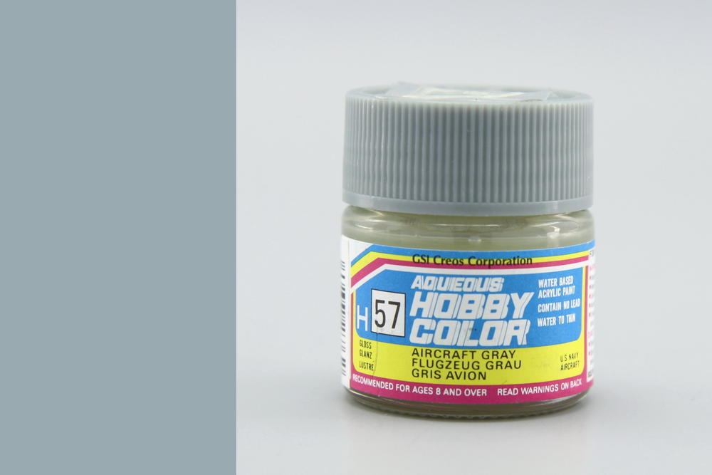 Hobby Colour H057 Aircraft Gray (G) 10ml Acrylic Paint New