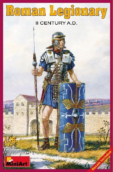 1:16 Miniart Roman Legionary Ii Century A.D. Kit MA16007 Modellino