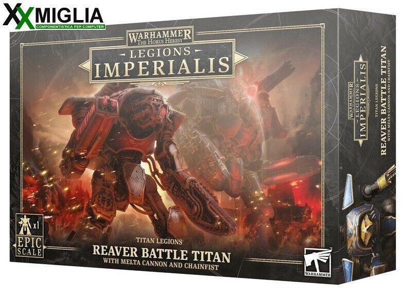 Warhammer The Horus Heresy - Titan Legions - Reaver Battle Titan 03-23