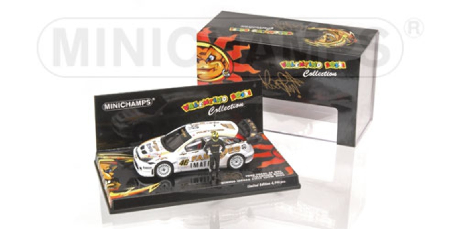 Minichamps FORD FOCUS RS WRC WINNER RALLY MONZA 2006 VALENTINO ROSSI 1/43