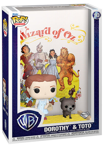 Warner Bros 100th Wizard Of Oz Dorothy & Toto POP Movie Posters #10 Vinyl Figure