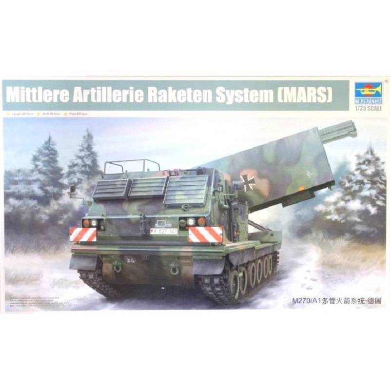 Modellino Schermato M270/a1 Multi Launch Rocket System - Germanytrumpeter 01046