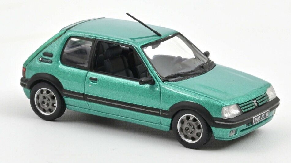 Peugeot 205 Griffe Green 1:43 Model 471722 NOREV
