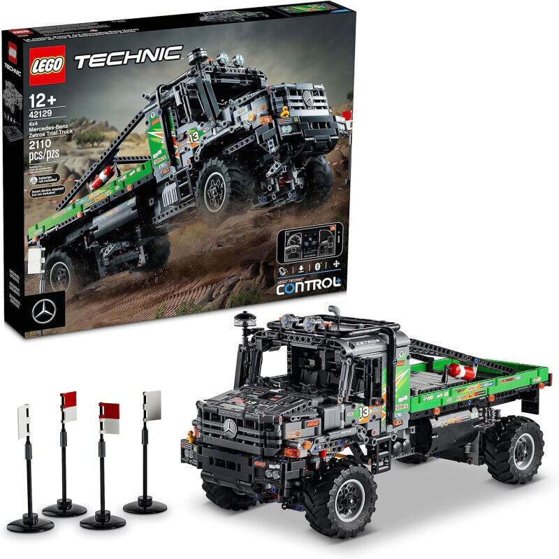 Lego Technic - Camion fuoristrada 4x4 Mercedes-Benz Zetros - Lego 42129 - INTROV