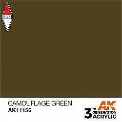 ACRILICO MODELLISMO AK INTERACTIVE CAMOUFLAGE GREEN 17ML