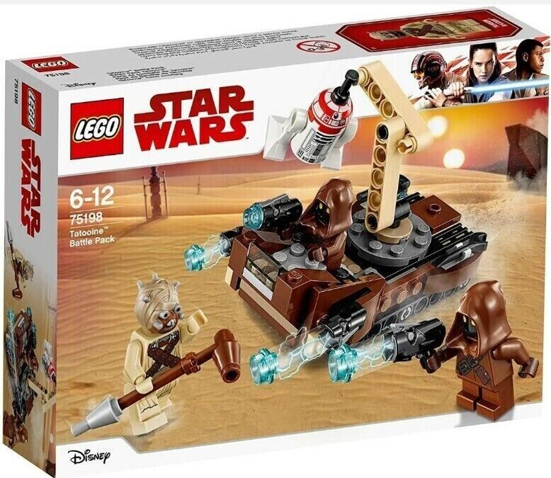 LEGO 75198 STAR WARS BATTLE PACK TATOOINE NUOVO SIGILLATO