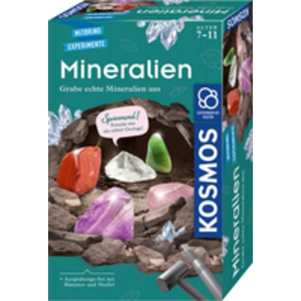 Kosmos 657901 Mineralien Kit esperimenti da 7 anni