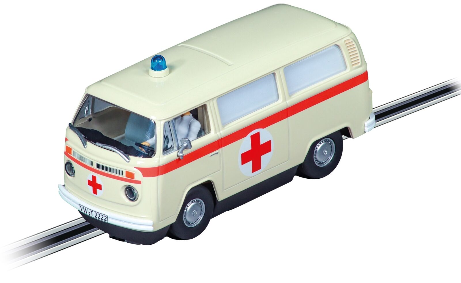 Vw Bus T2b Ambulance, Red Cross Slot Car Model CARRERA