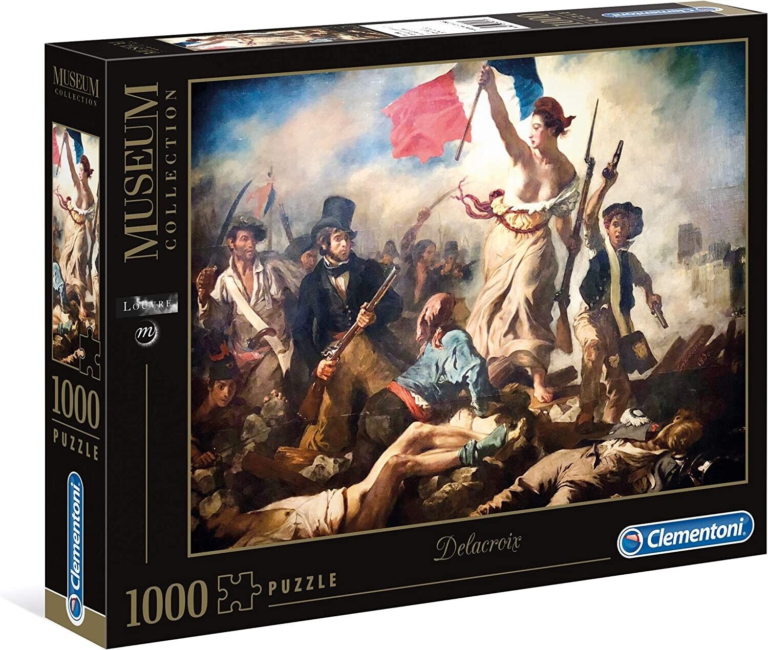 Clementoni Museum Collection Louvre - Delacroix, Liberty Leading The People