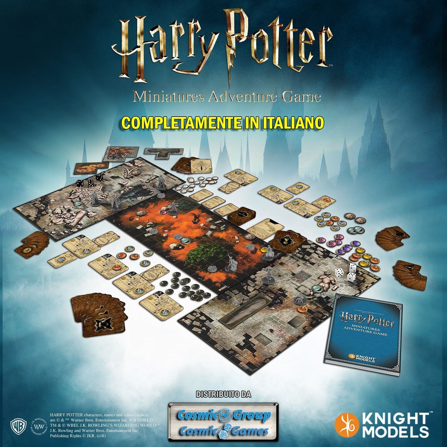 HARRY POTTER: MINIATURES ADVENTURE GAME Gioco da Tavolo (ITA - ENG)