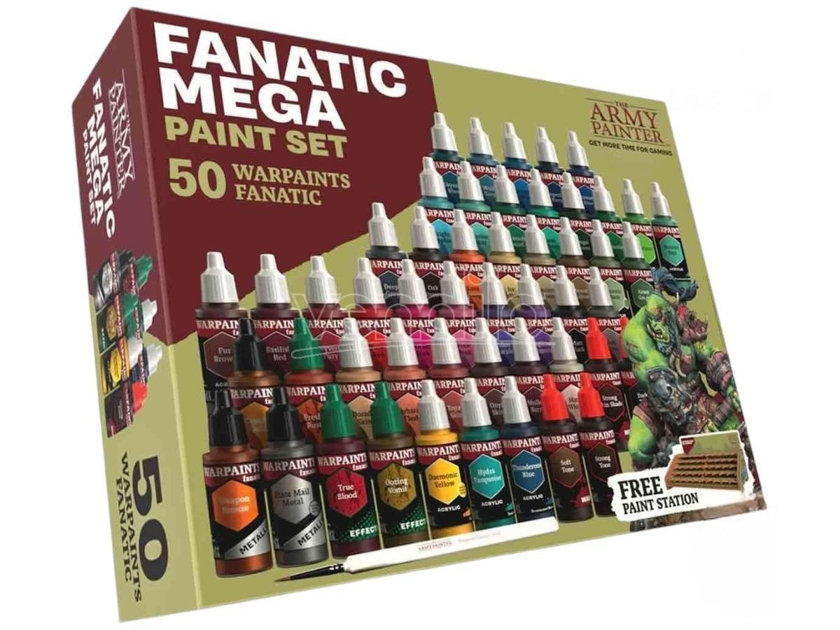 Warpaints Fanatic: Mega Paint Set Colori Modellismo Army Painter