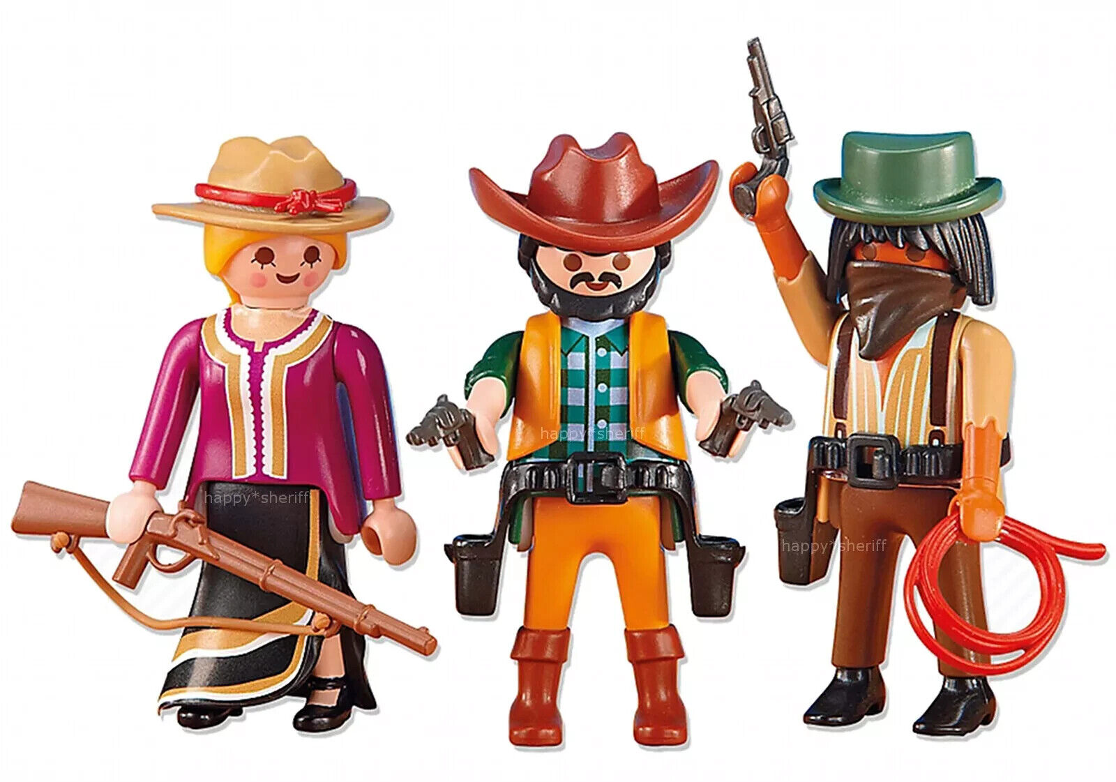 Originale PLAYMOBIL Western 6278 - 2 Cowboys E Denim (IN Borsa Conf)