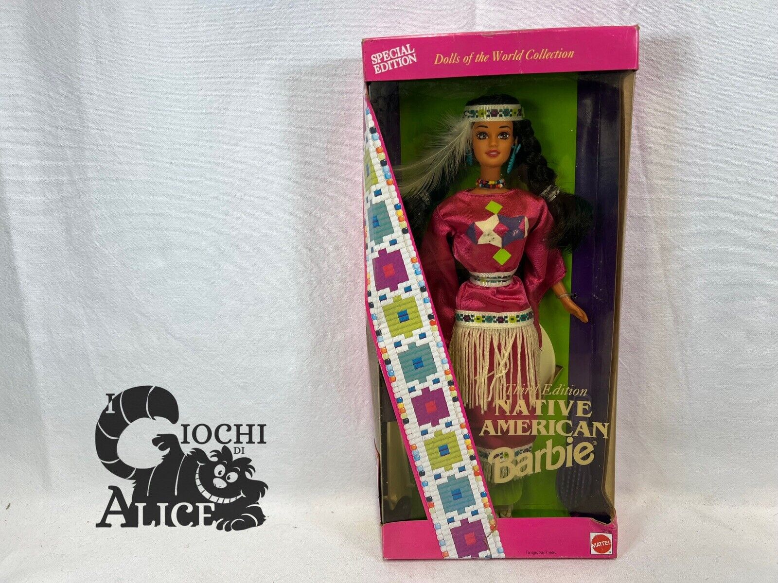 Mattel Barbie Third Edition Native American Barbie 1995