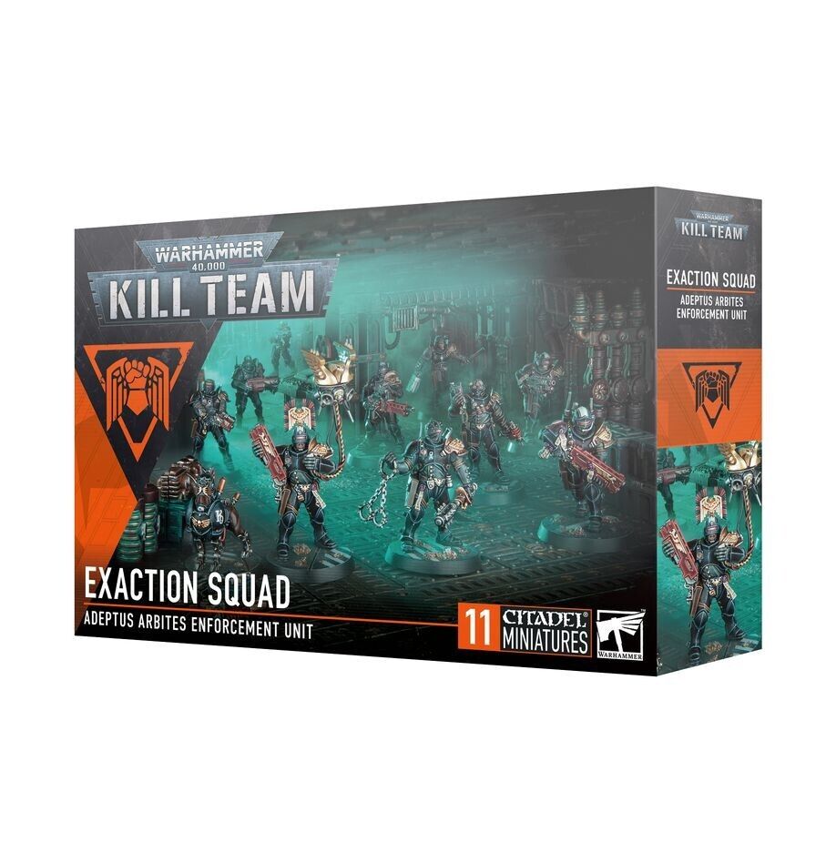 SQUADRA DI ESAZIONE set di miniature KILL TEAM warhammer 40k EXACTION SQUAD età