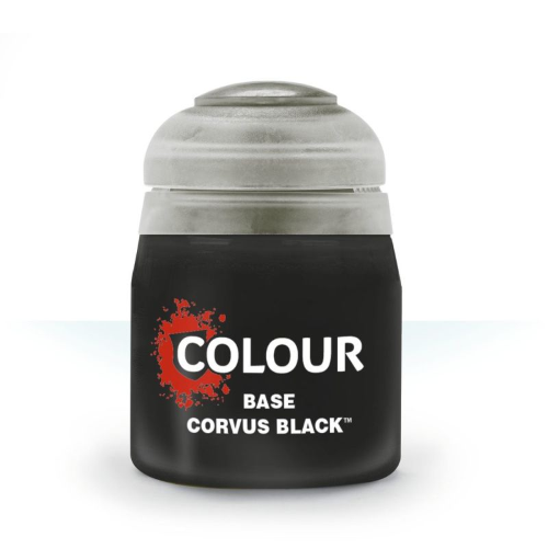 Games Workshop Citadel Colore Acrilico 12ml Corvus Black Base