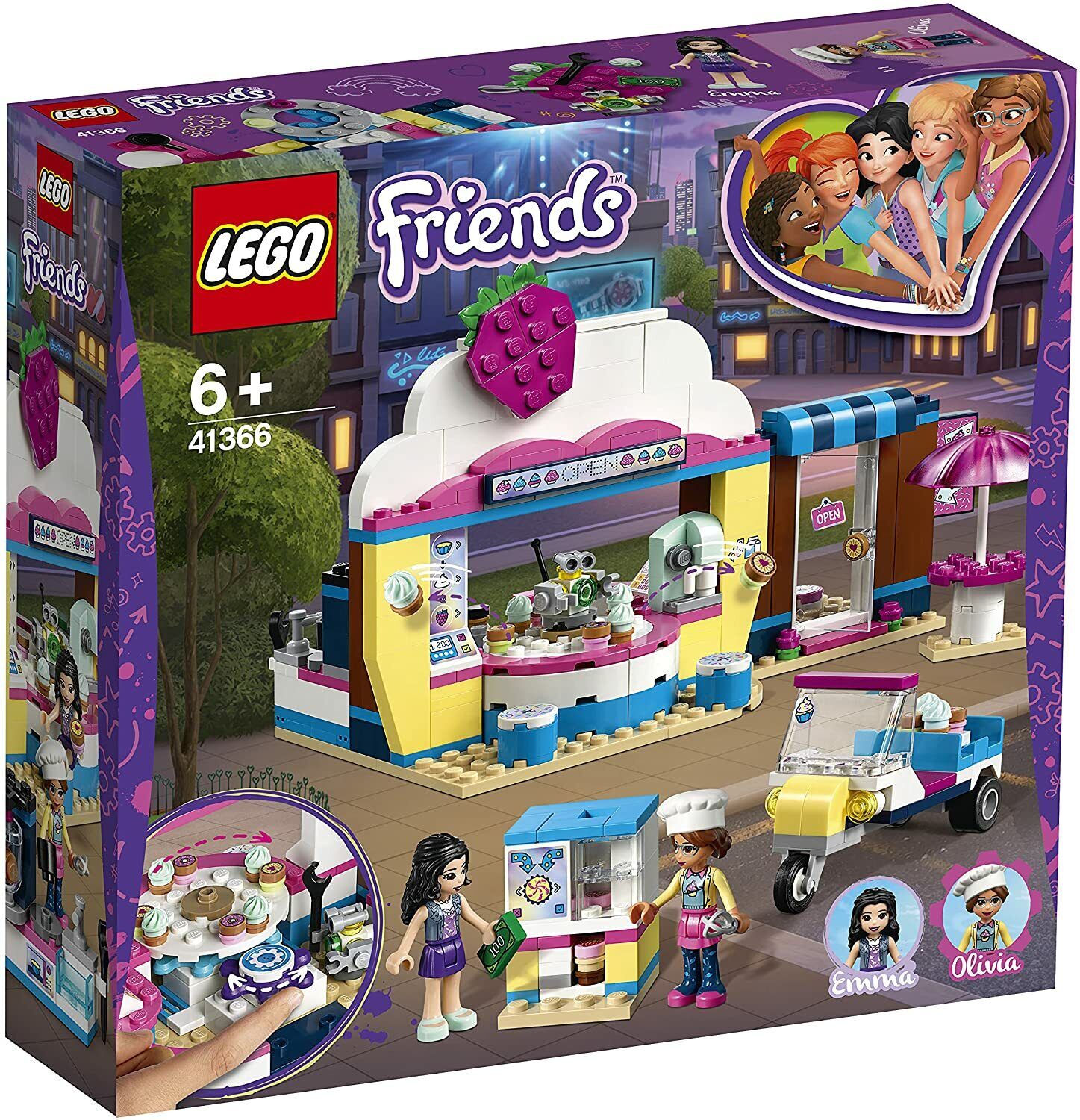 LEGO Friends Il Cupcake Café Di Olivia 41366 / Bambina Gioco Giocattolo NATALE