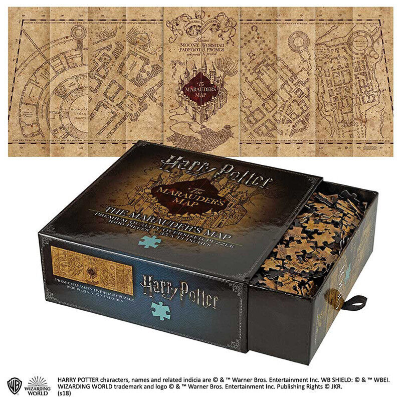 HP Marauders Map Cover Puzzle