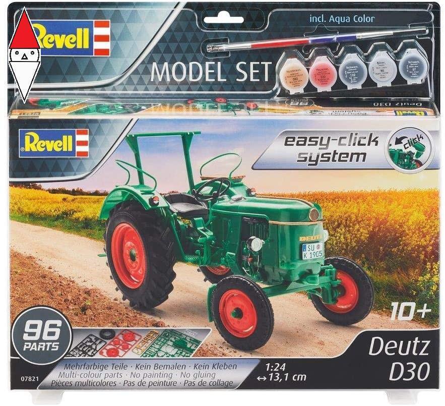 REVELL 1/24 MODEL SET DEUTZ D30 TRACTOR